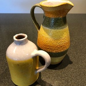 Handmade Italian water crocks